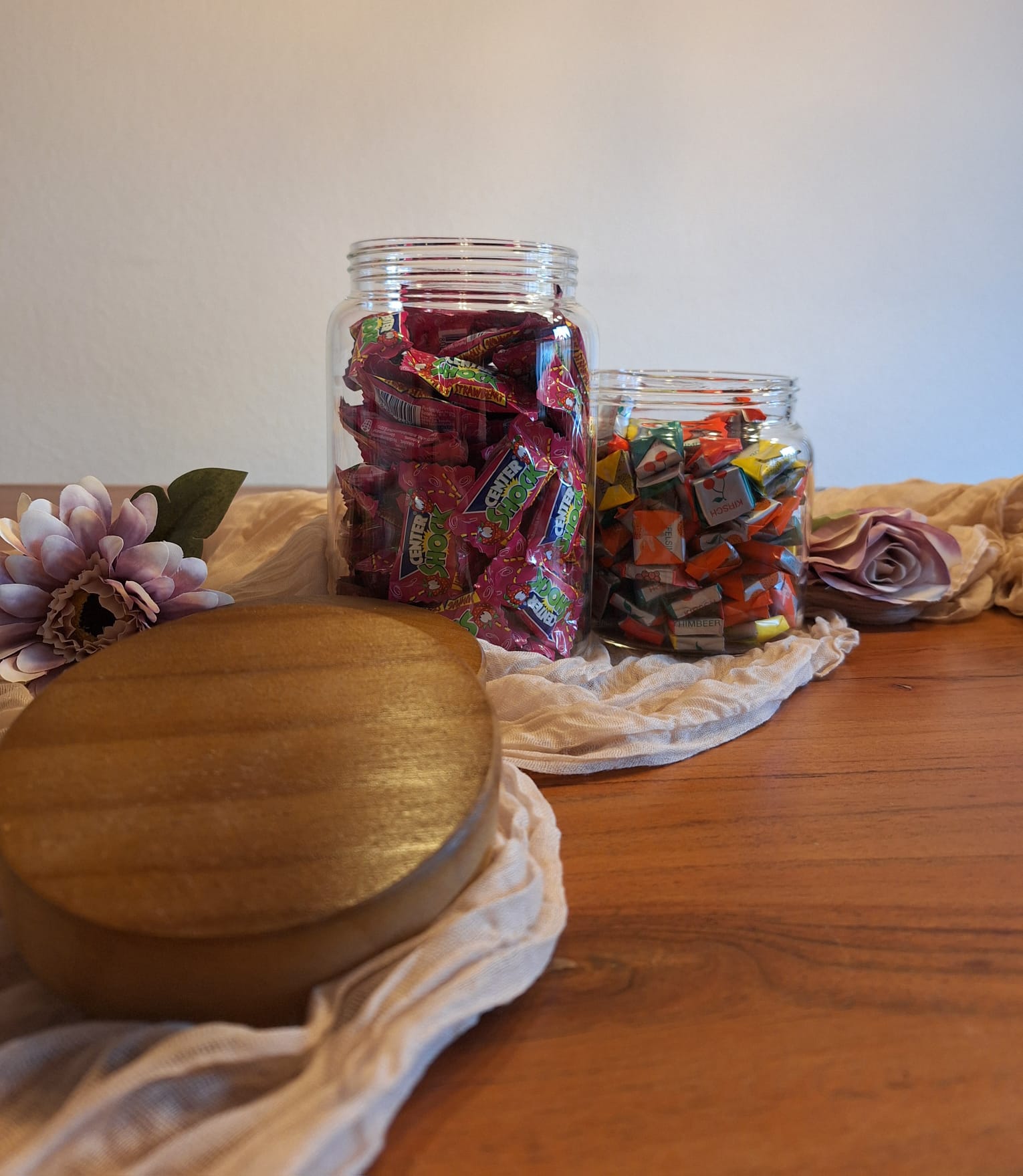 Auswahl von Candybar-Gläsern