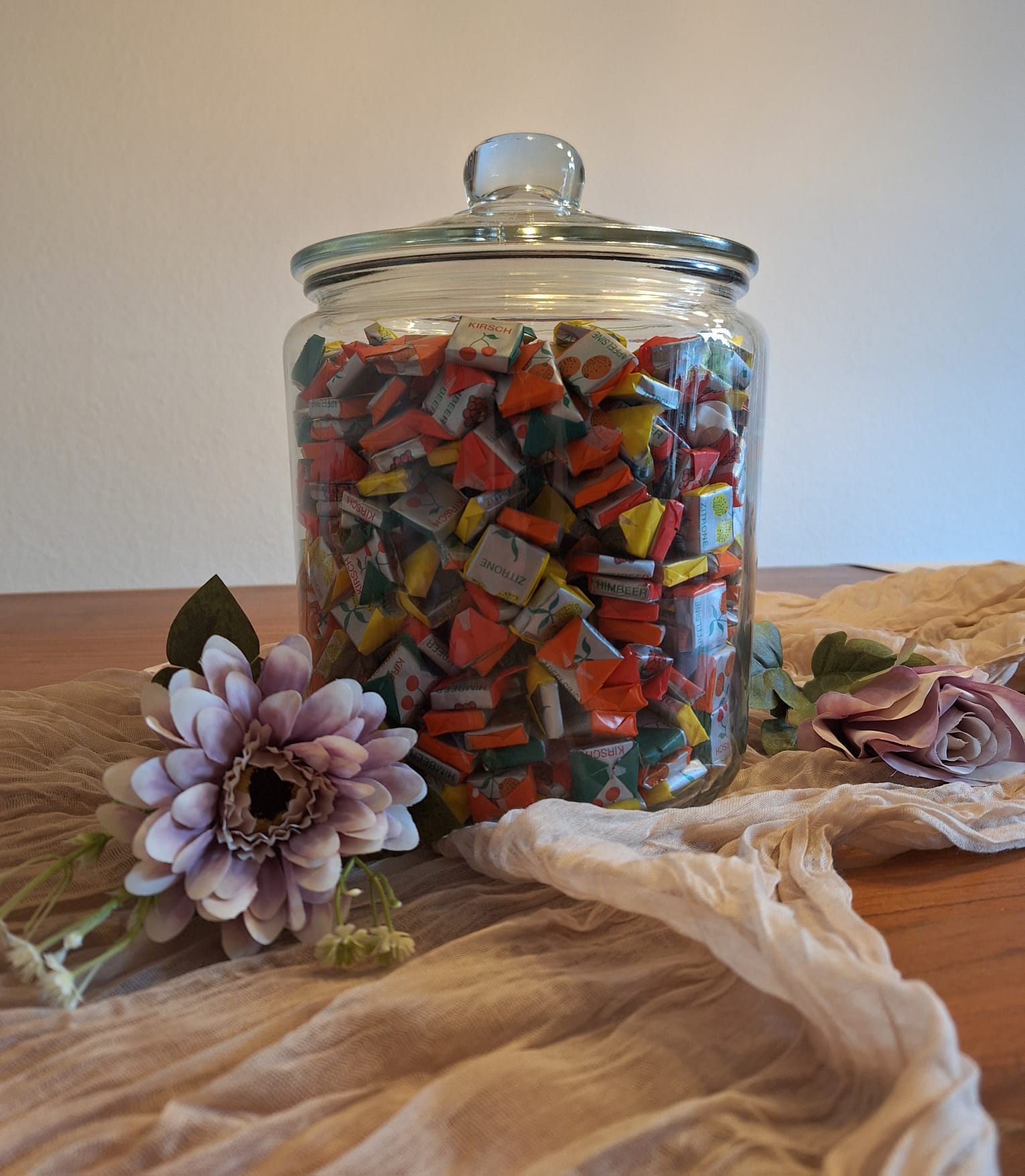 Candybar-Detail mit Süßigkeiten