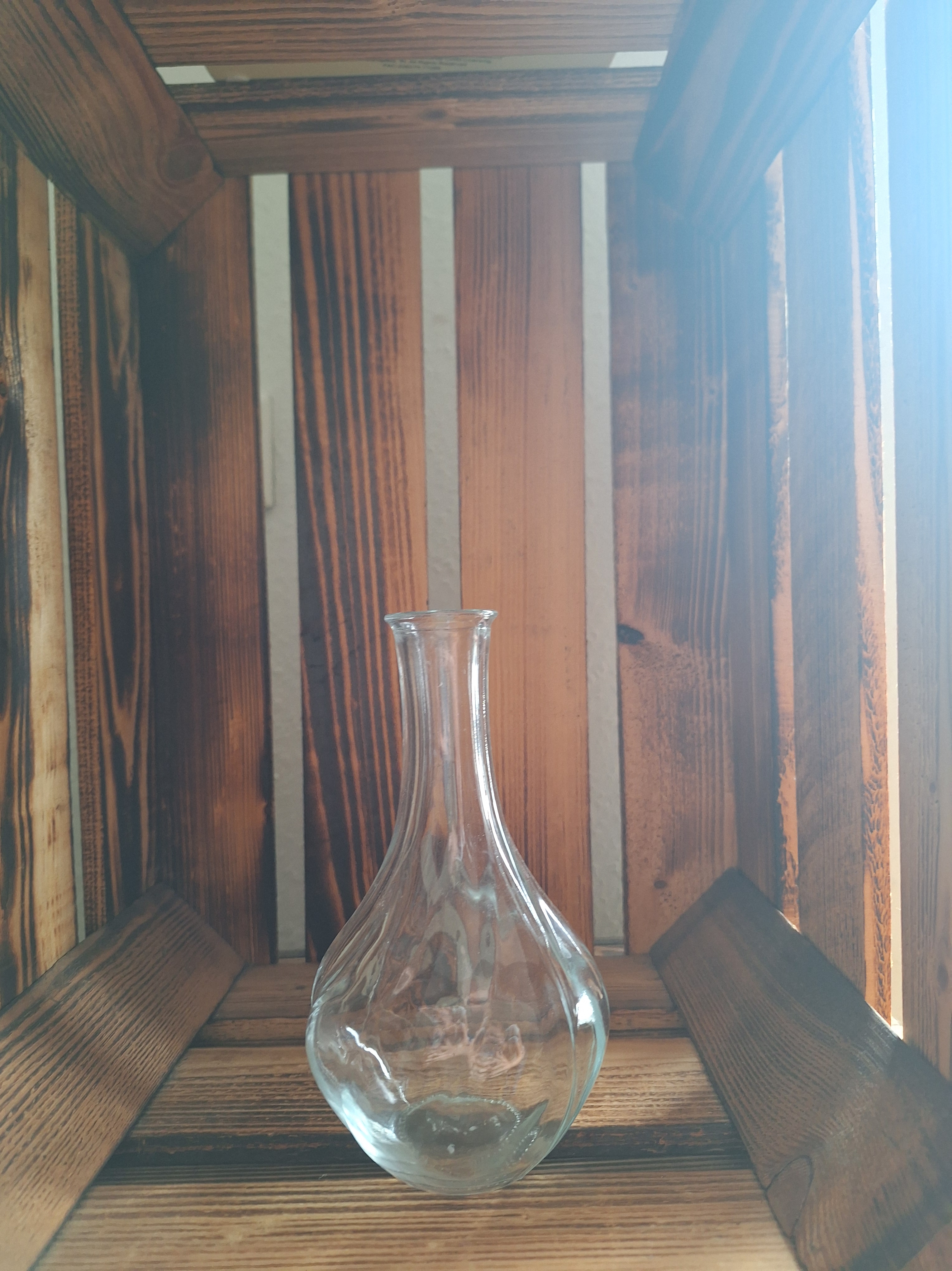 Klare Vasen, Höhe 18 cm